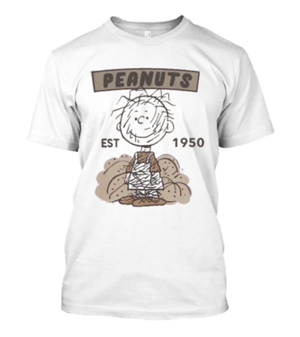 Peanuts Pigpen Character Est 1950 Comic Strip T-Shirt