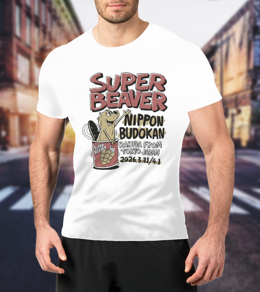 Super Beaver Nippon Budokan Rakuda From Tokyo Japan March 31 April 1 2023 T-Shirt