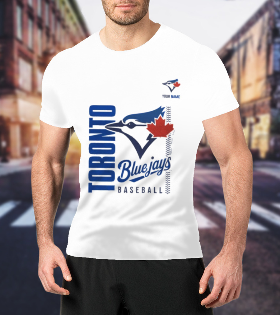 Toronto Blue Jays Baseball Canada Maple Leaf Team Spirit T-Shirt