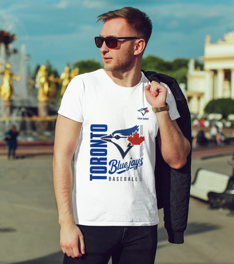 Toronto Blue Jays Baseball Canada Maple Leaf Team Spirit T-Shirt