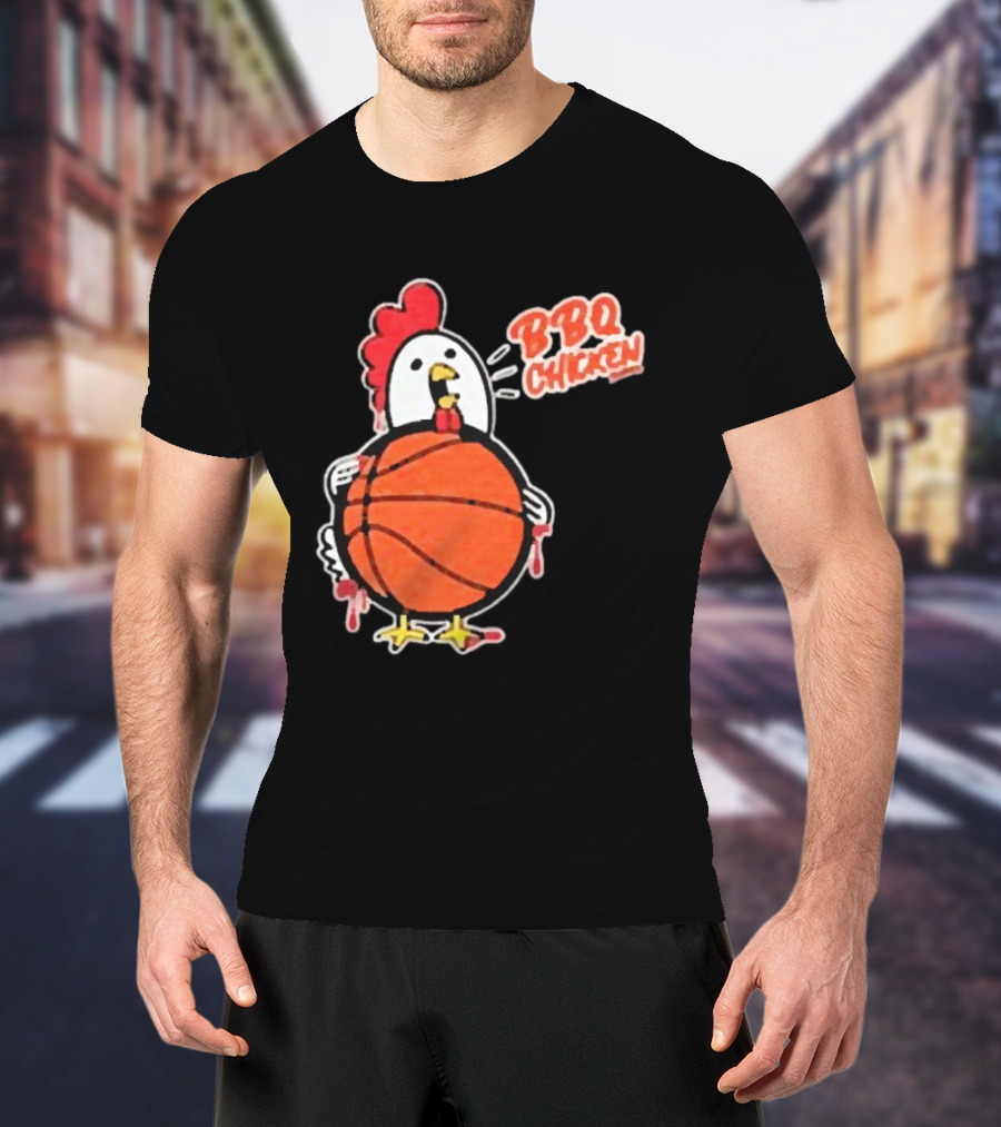 BBQ Chicken Ballers Basketball Most Popular For Sale T-Shirt