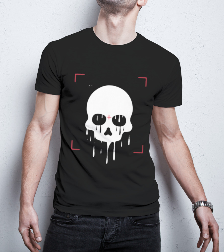 Blast Cs Dripping Skull Target T-Shirt