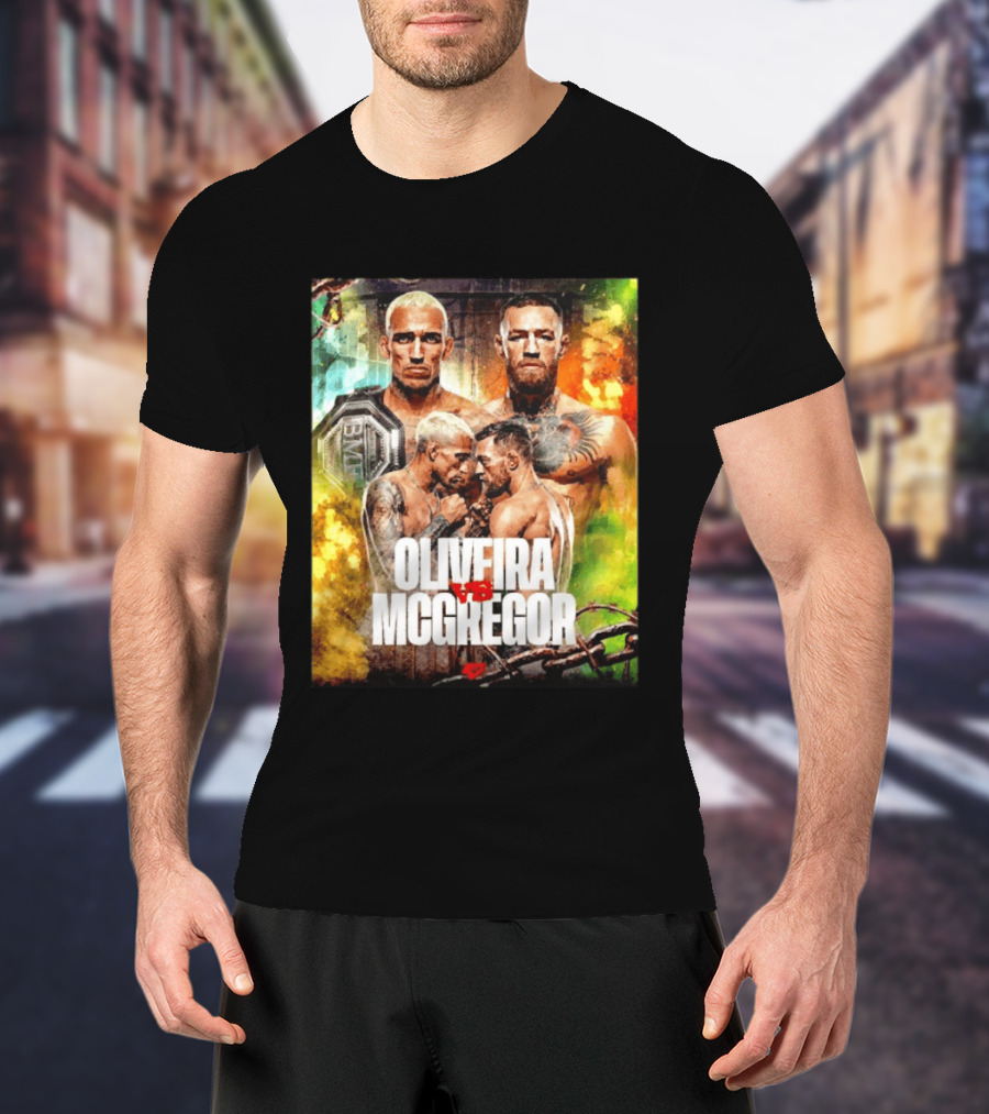 Oliveira Vs McGregor BMF Title UFC Fight Week T-Shirt
