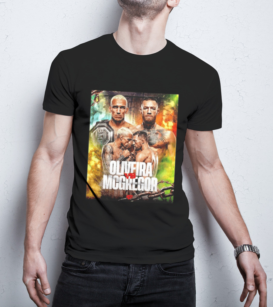 Oliveira Vs McGregor BMF Title UFC Fight Week T-Shirt