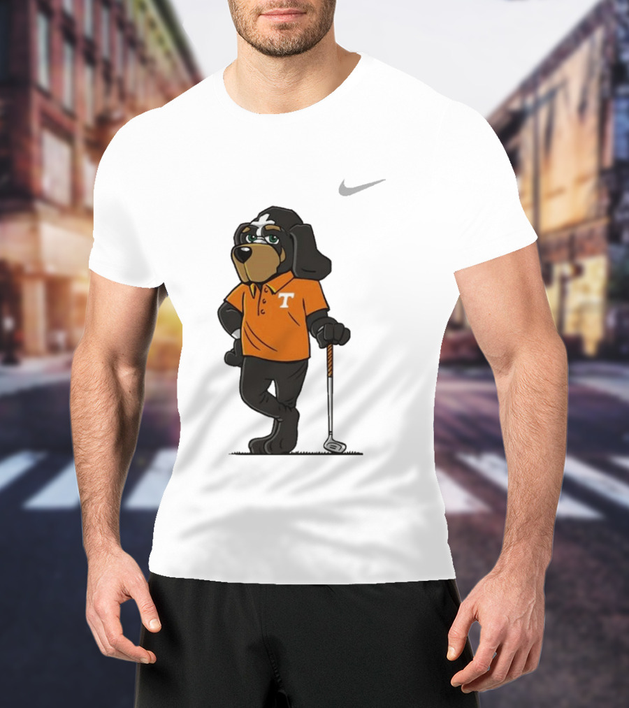 Vol Golfing Smokey In Tennessee Orange Nike T-Shirt