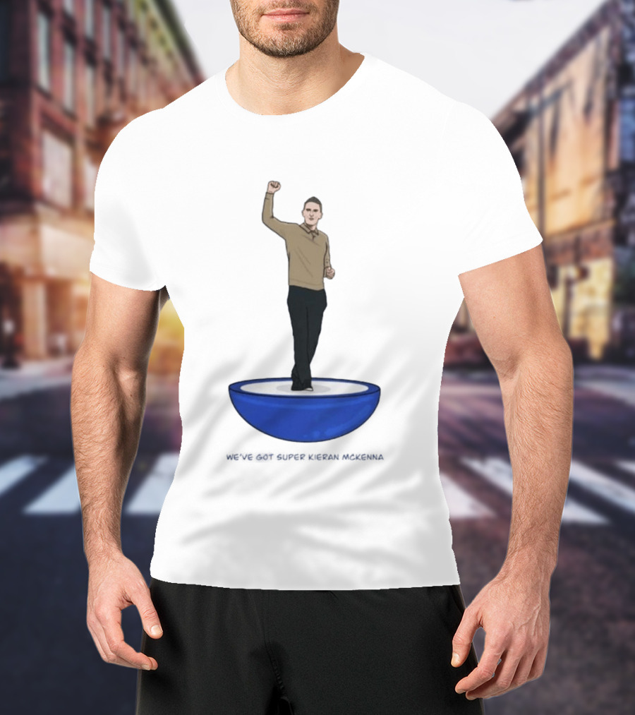 Super Kieran McKenna Subbuteo Illustration Football T-Shirt