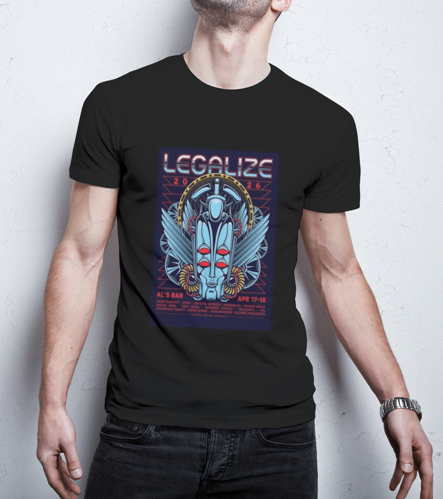 Legalize 4 17 4 18 2026 Lexington KY T-Shirt
