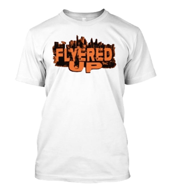 Flyered Up Urban Skyline T-Shirt
