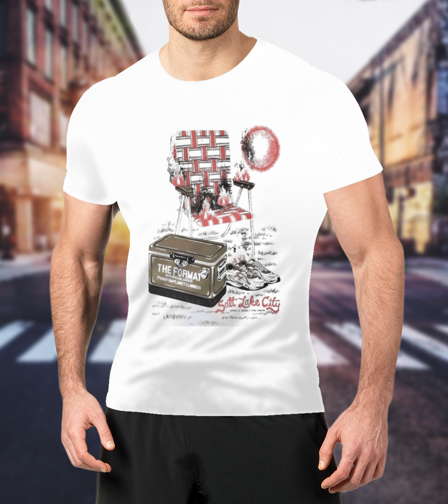 The Format Salt Lake City Apr 11 2026 Picnic Chair Cooler T-Shirt