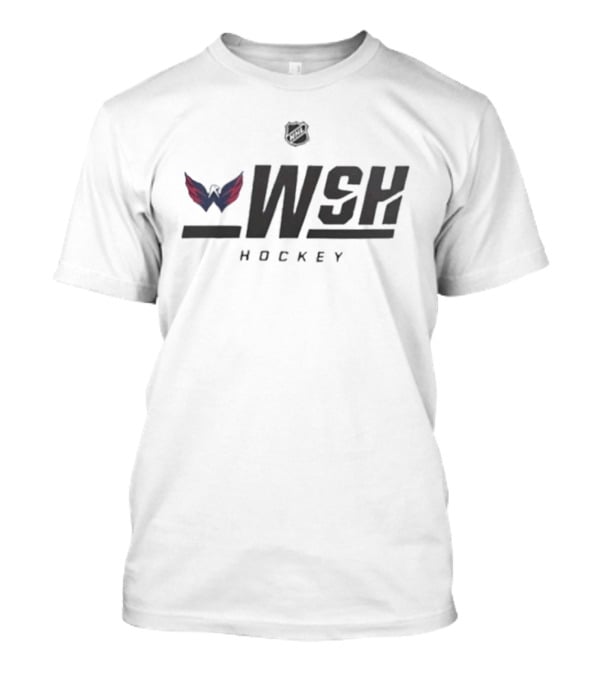 WSH Capitals Hockey 2026 NHL Vintage Winged Puck T-Shirt