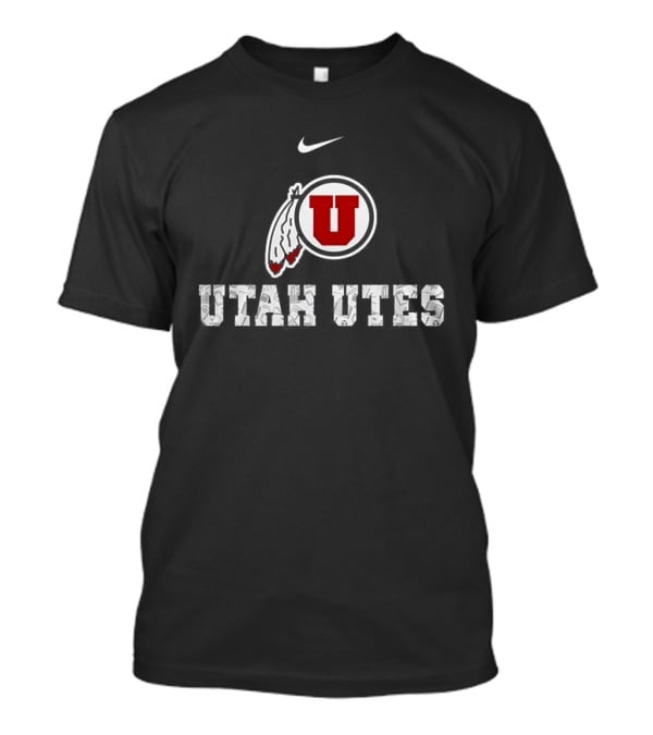 Utah Utes Nike Football Cyclones Cheering Teacher Difference Maker T-Shirt