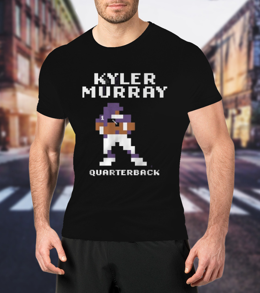 Kyler Murray Quarterback Pixel Art Minnesota Baller T-Shirt