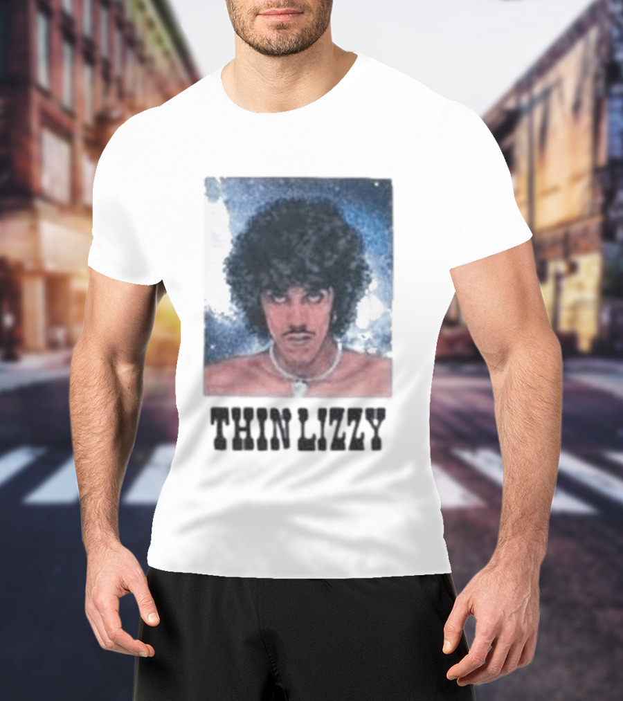 Noah Thin Lizzy Vintage Rock Collaboration T-Shirt