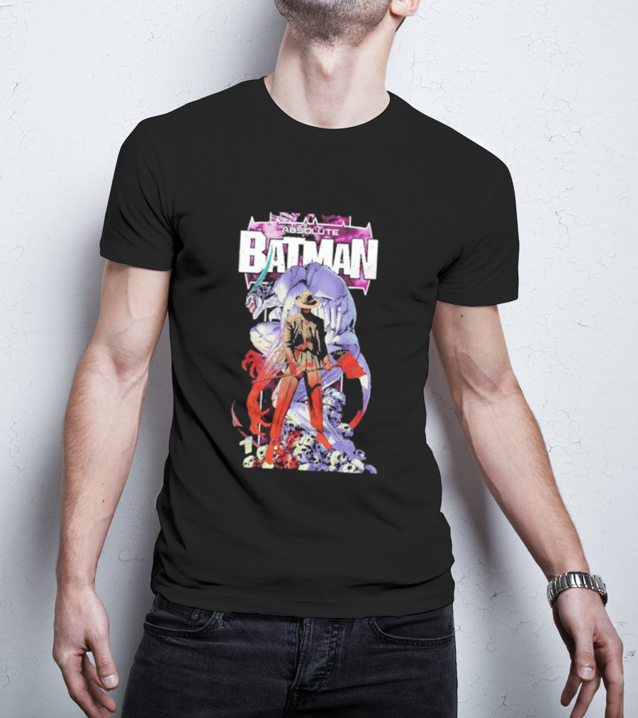 Absolute Batman Featuring Iconic Character And Enigmatic Figure Issue 19 Covers T-Shirt