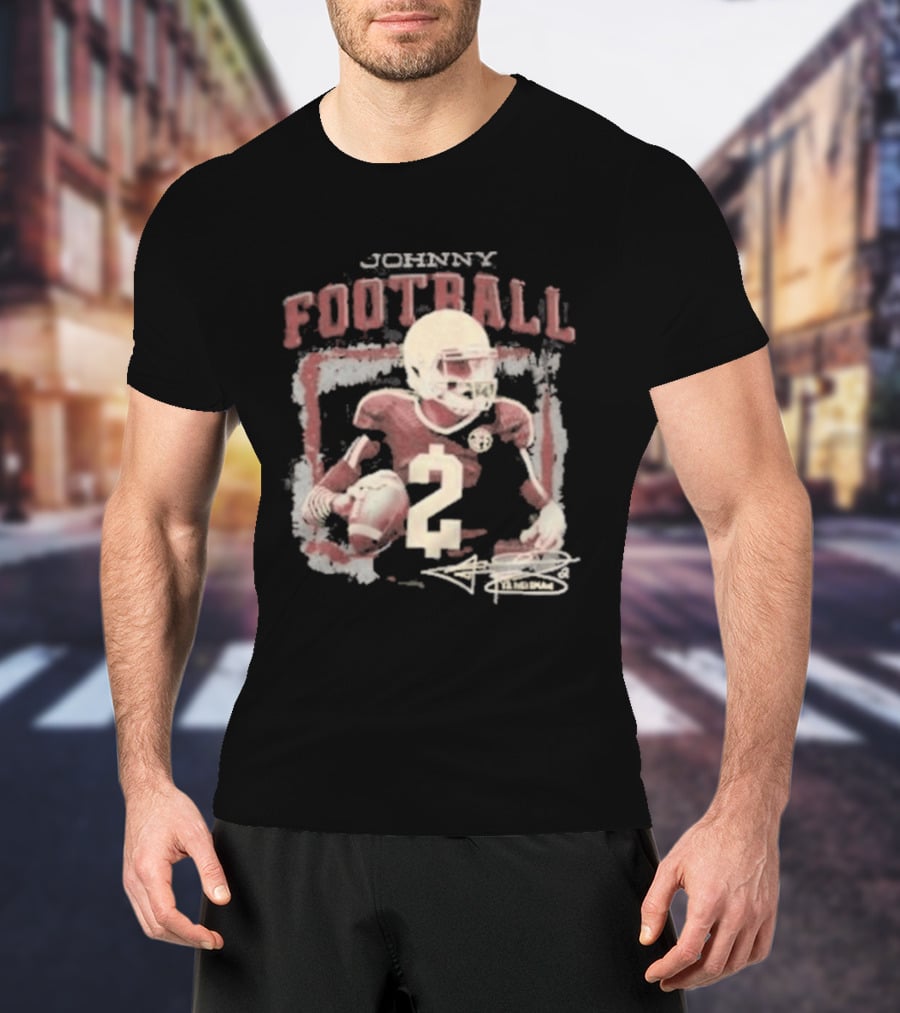 Johnny Manziel Number 2 Football Player Texas A&M Aggies T-Shirt