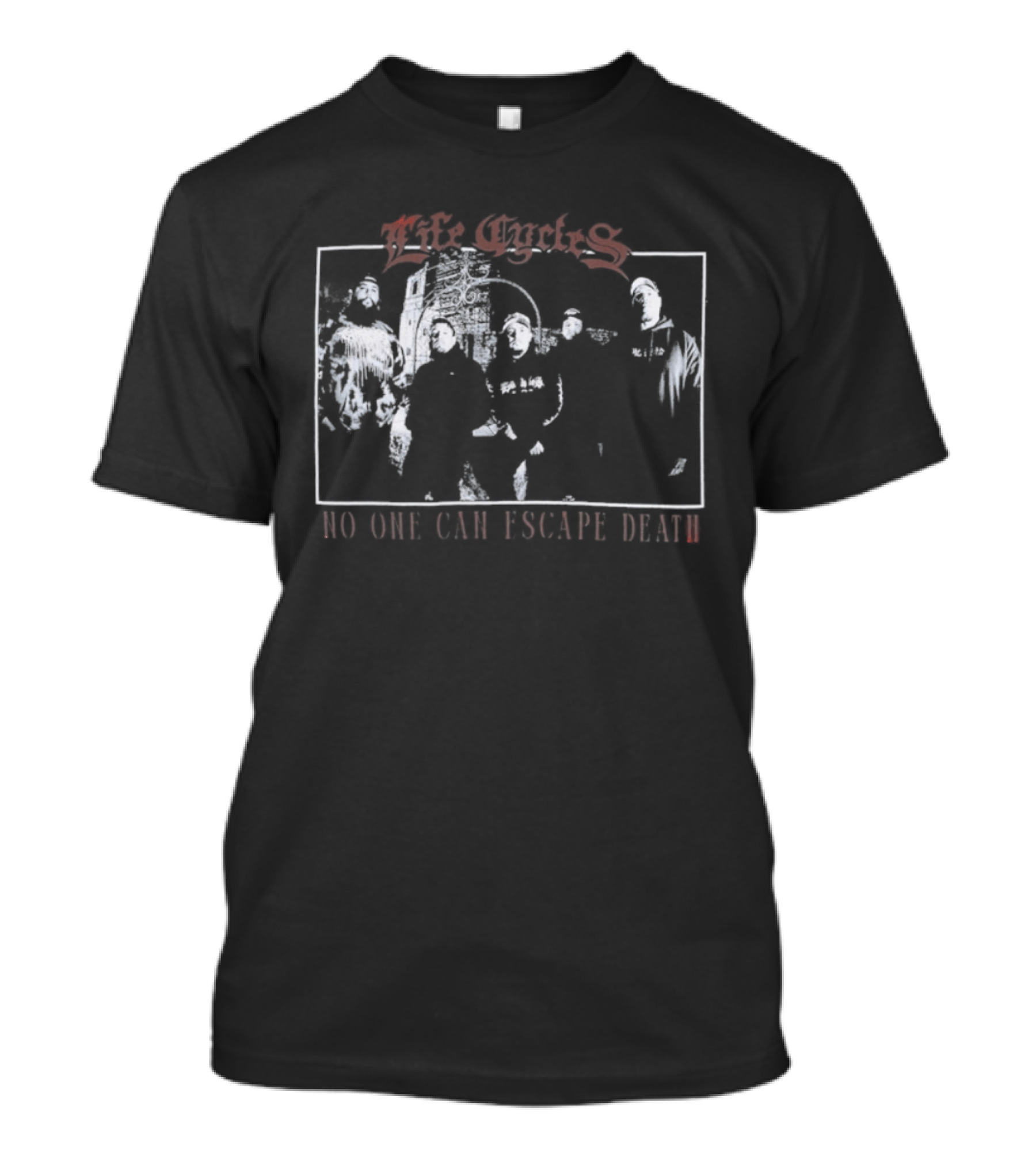 Life Cycles No One Can Escape Death Tour 2026 T-Shirt