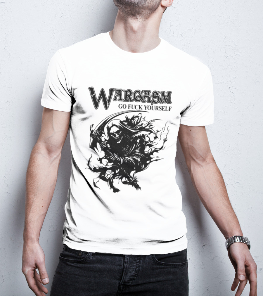 Wargasm Go Fuck Yourself Dark Fantasy Creature T-Shirt