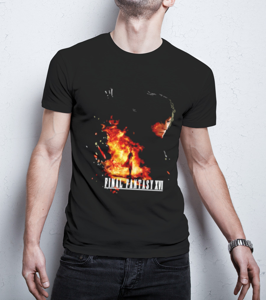 Ben Starr Final Fantasy XVI Fire Element T-Shirt