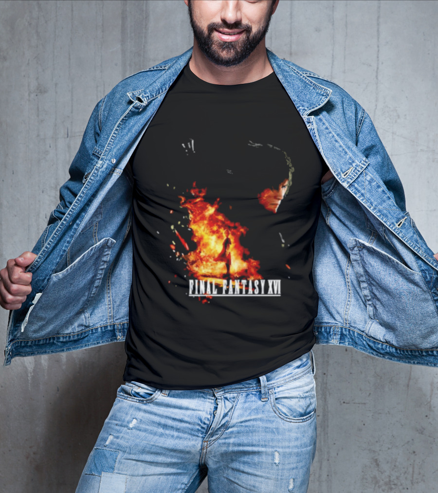 Ben Starr Final Fantasy XVI Fire Element T-Shirt