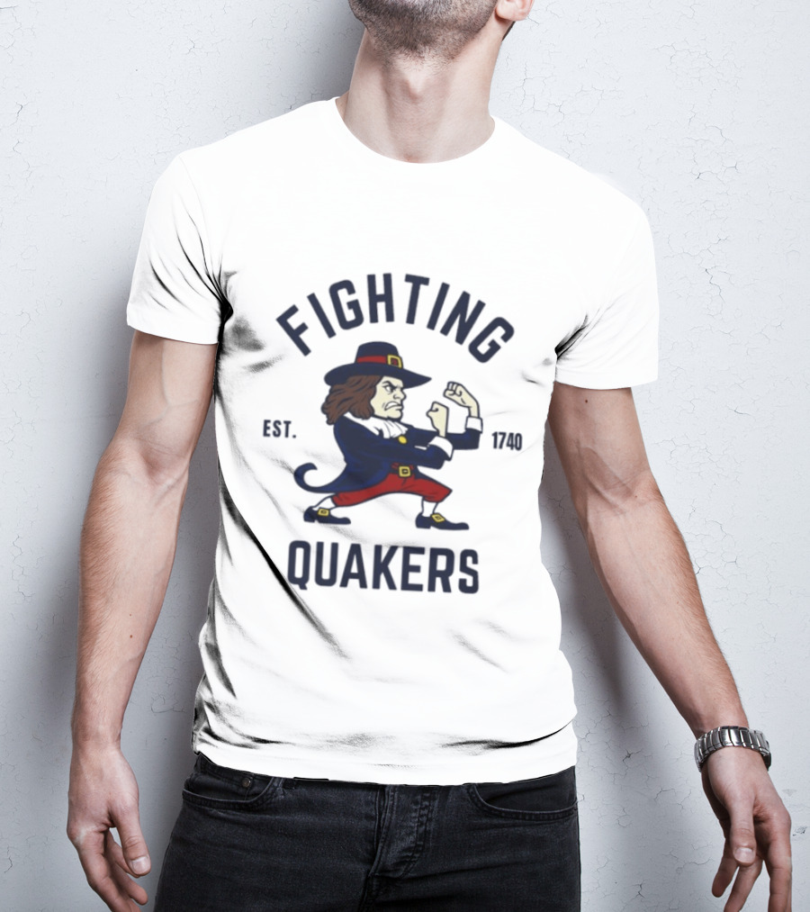 Fighting Quakers Est. 1740 Philadelphia Sports T-Shirt