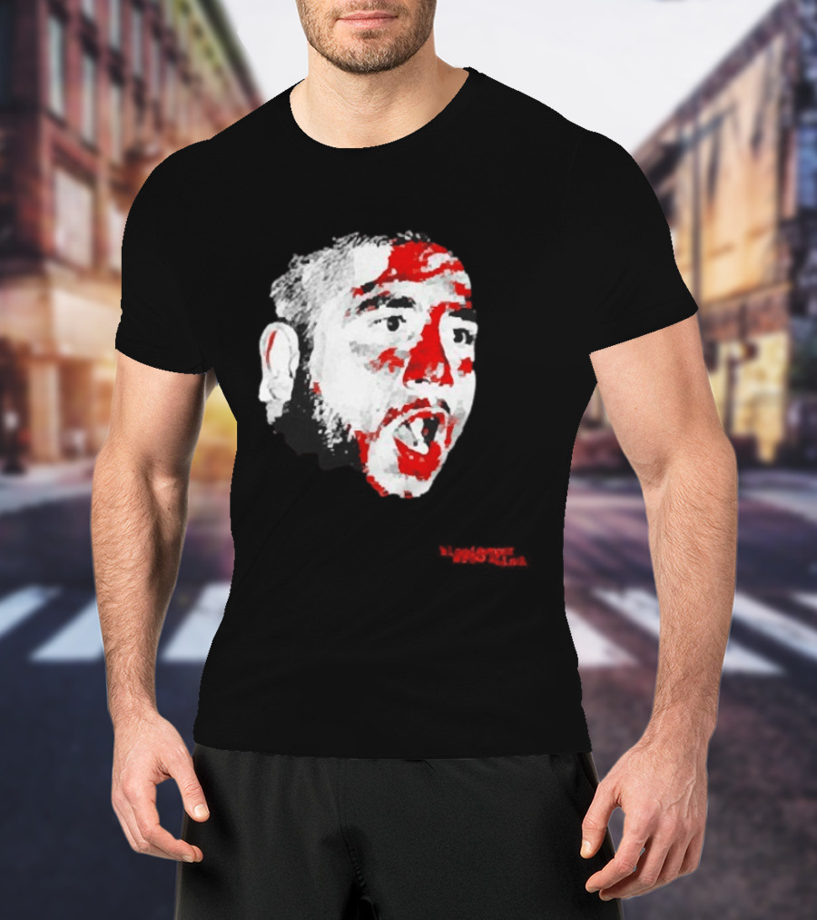 Bloodstone Wrestling Chico Suave Red Face T-Shirt