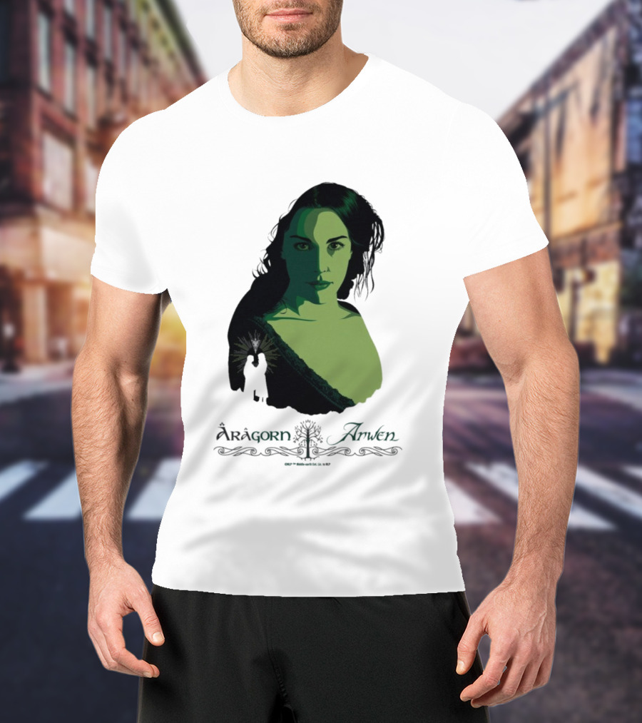 Aragorn Arwen The Lord Of The Rings T-Shirt