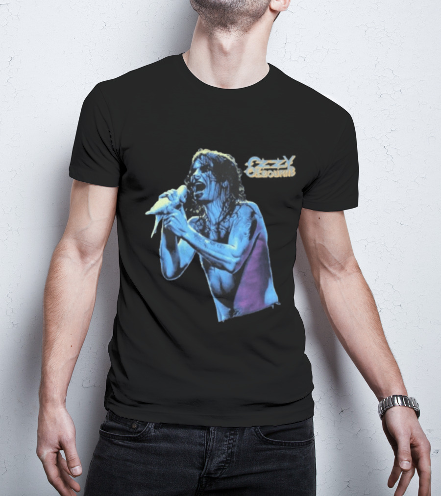 Ozzy Osbourne 1997 Blue Dove Iconic Performance T-Shirt