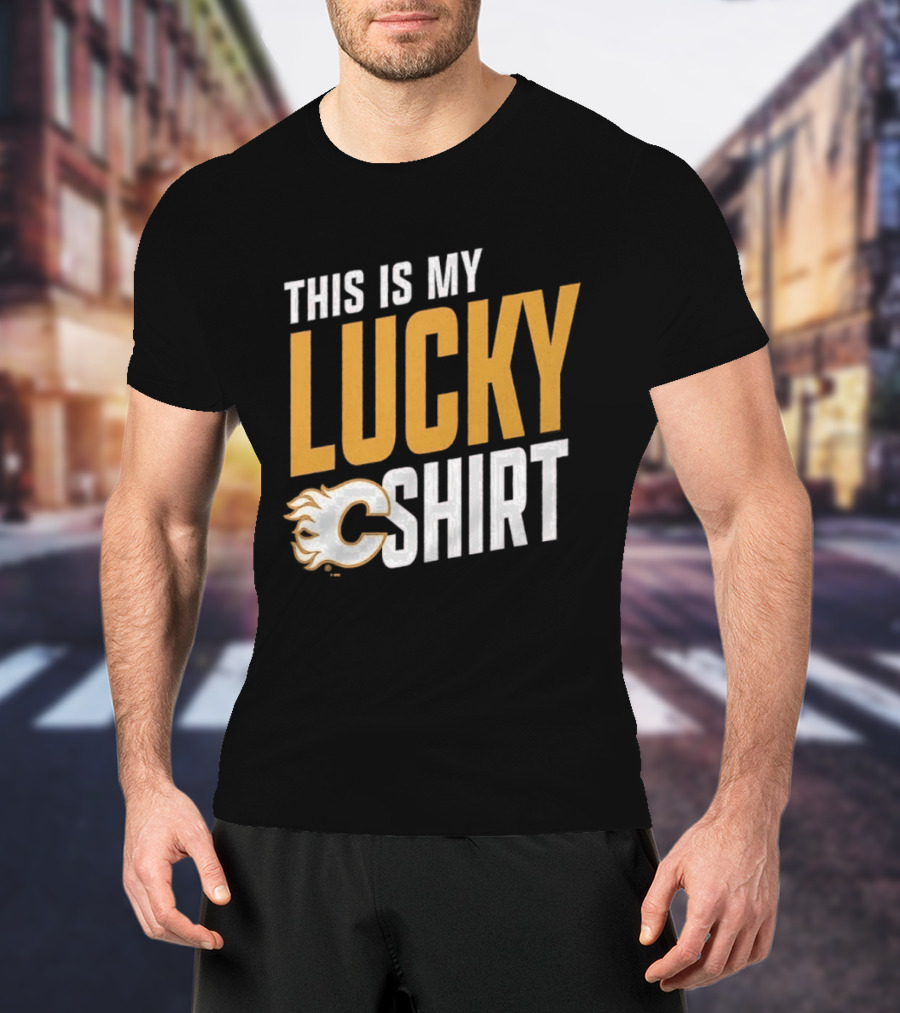 Calgary Flames This Is My Lucky 2026 T-Shirt