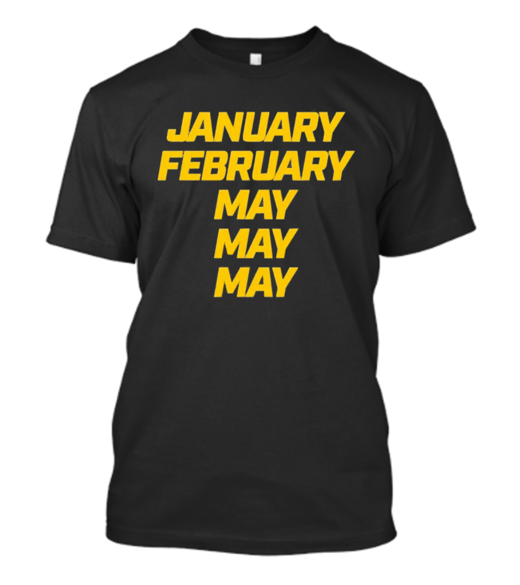 January February May Michigan Wolverines 2026 National Champs T-Shirt