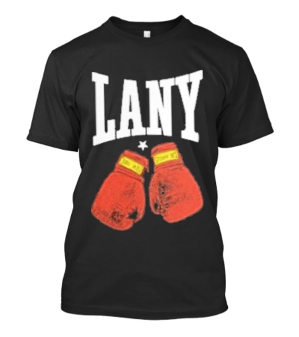 Lany Red Boxing Gloves Icon With Star T-Shirt