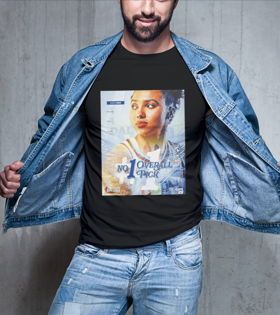 Azzi Fudd UConn Huskies No 1 Overall Pick 2026 WNBA Draft T-Shirt