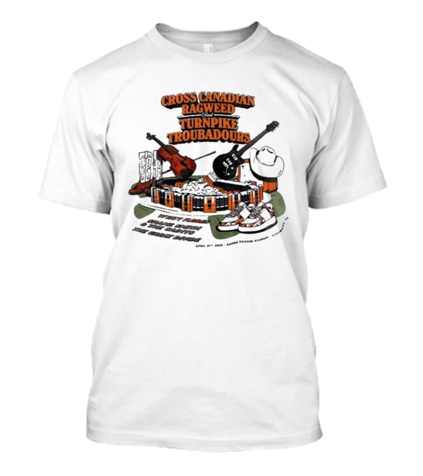 Cross Canadian Ragweed Turnpike Troubadours Whiskey Rock State Fair Grounds Oklahoma City T-Shirt