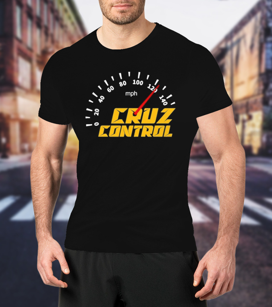 Cruz Control Speedometer MPH Pittsburgh Pirates T-Shirt