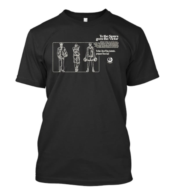 To The Spurs Goes The Victor With The 1st Pick San Antonio Spurs Selects T-Shirt