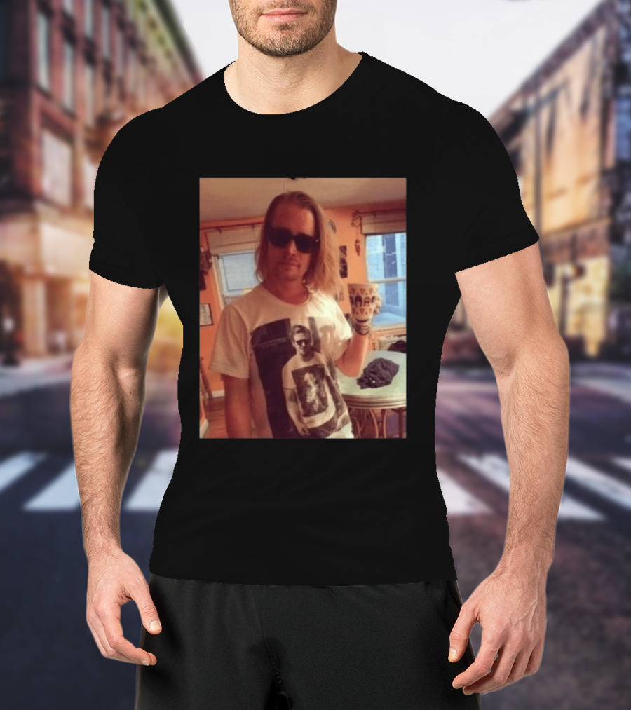 Ryan Gosling Meta Fashion Macaulay Culkin Homage T-Shirt