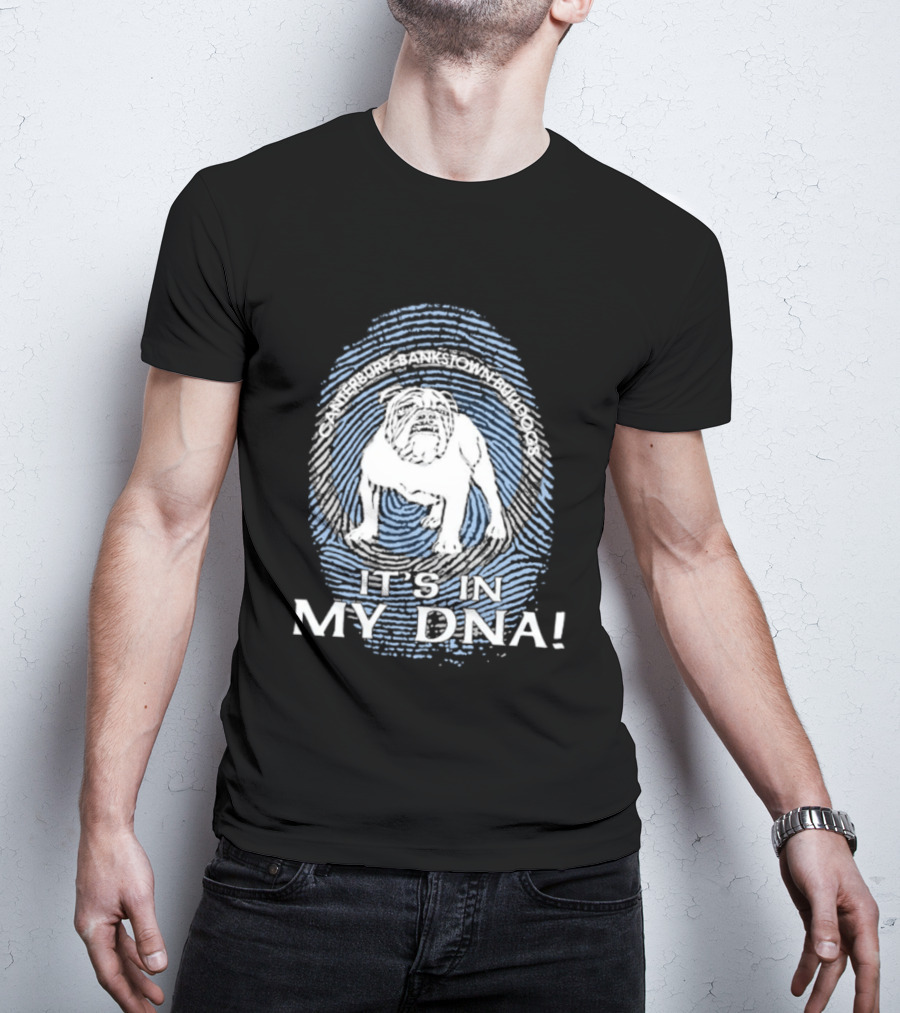 Canterbury Bankstown Bulldogs It's In My Dna Fan T-Shirt
