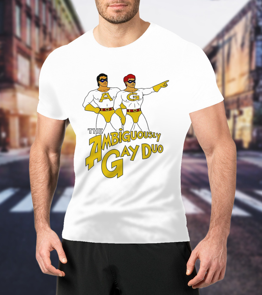 AG The Ambiguously Gay Duo Characters Classic Comic T-Shirt