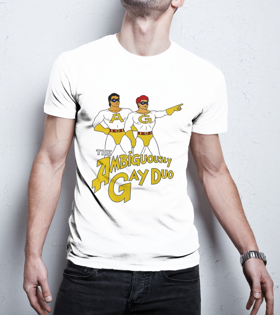 AG The Ambiguously Gay Duo Characters Classic Comic T-Shirt