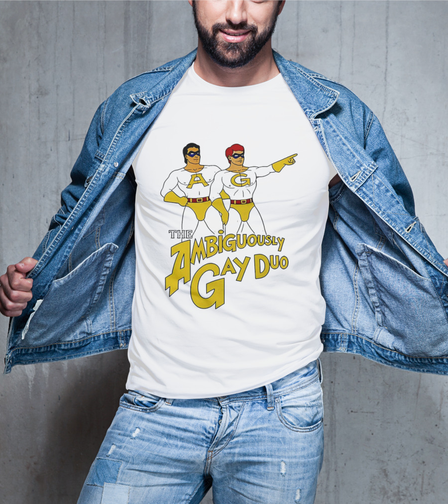 AG The Ambiguously Gay Duo Characters Classic Comic T-Shirt