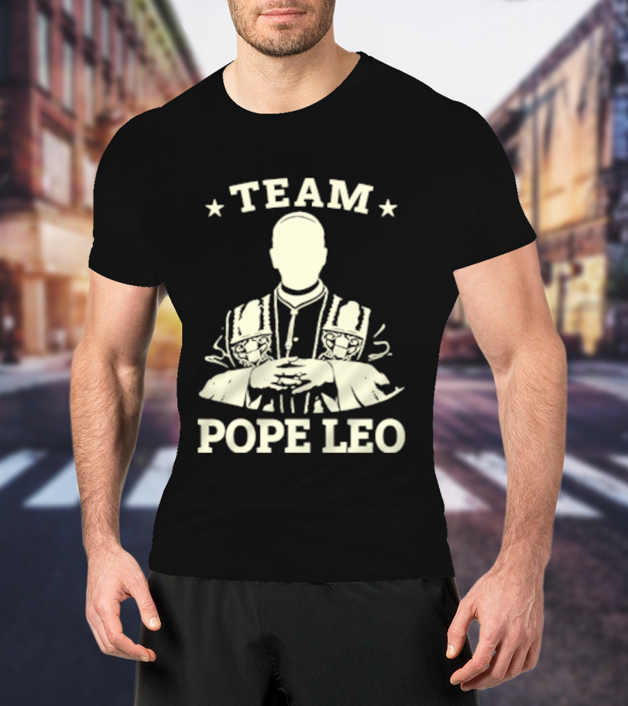 Team Pope Leo XIV Star T-Shirt