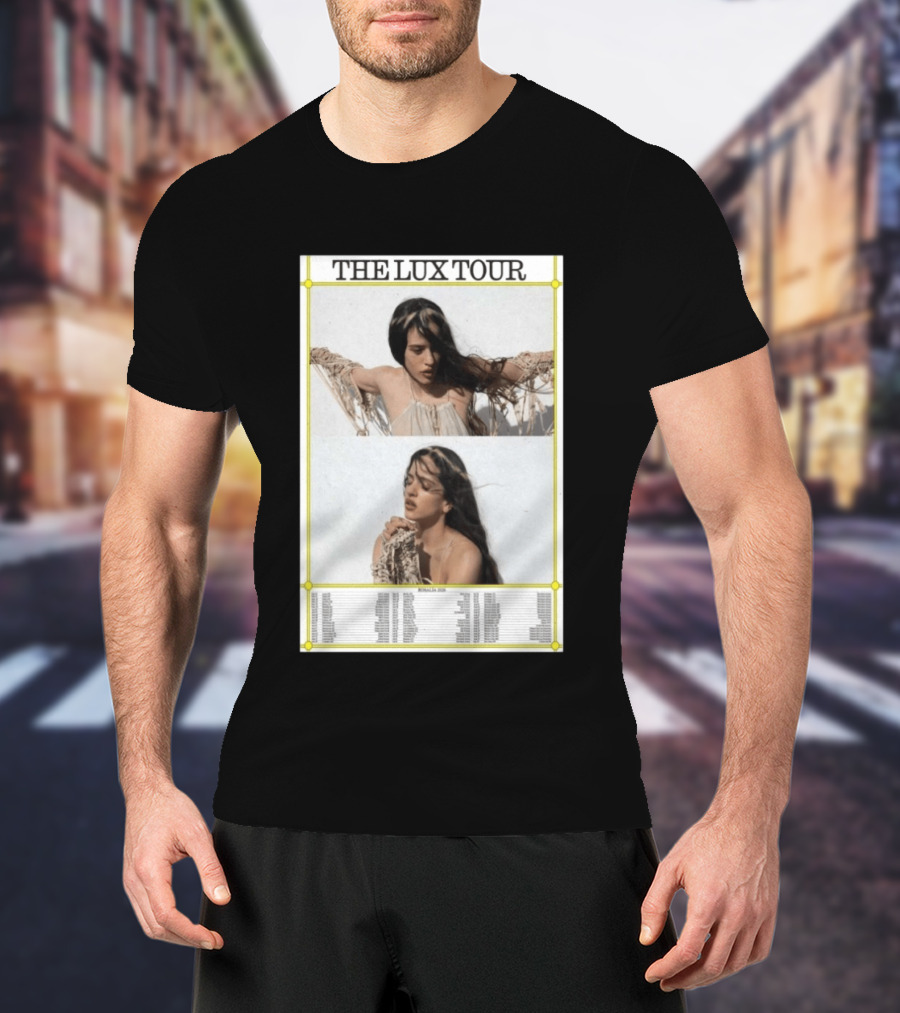 THE LUX TOUR Rosalía 2026 List T-Shirt