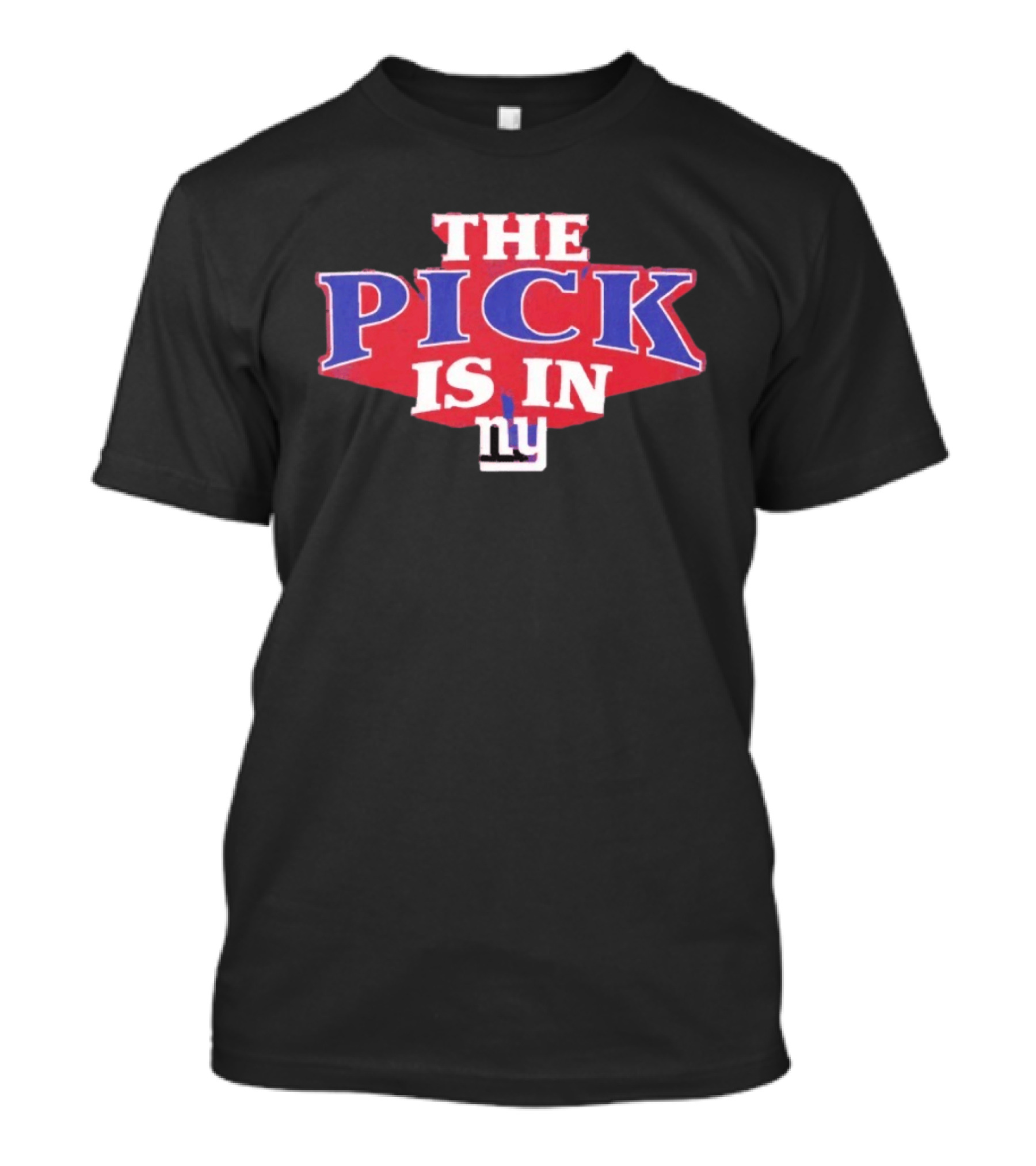 New York Giants The Pick Is In Draft Selection T-Shirt