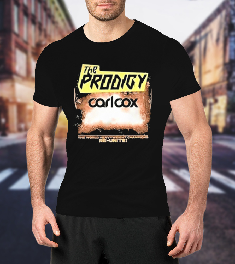 The Prodigy Carl Cox UK Ireland 2026 Tour Re United T-Shirt
