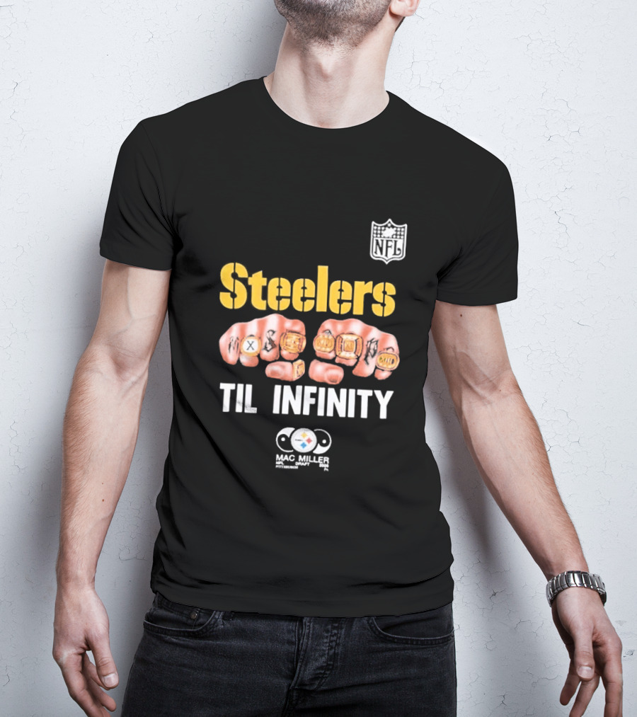 Steelers Til Infinity Mac Miller NFL T-Shirt