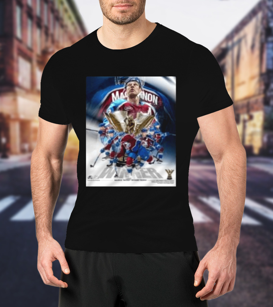 Nathan Mackinnon Winner 2026 Rocket Richard Trophy Colorado Hockey Team T-Shirt