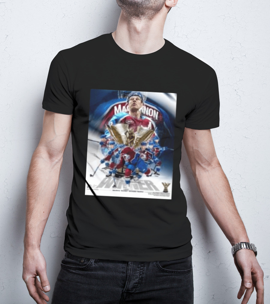 Nathan Mackinnon Winner 2026 Rocket Richard Trophy Colorado Hockey Team T-Shirt