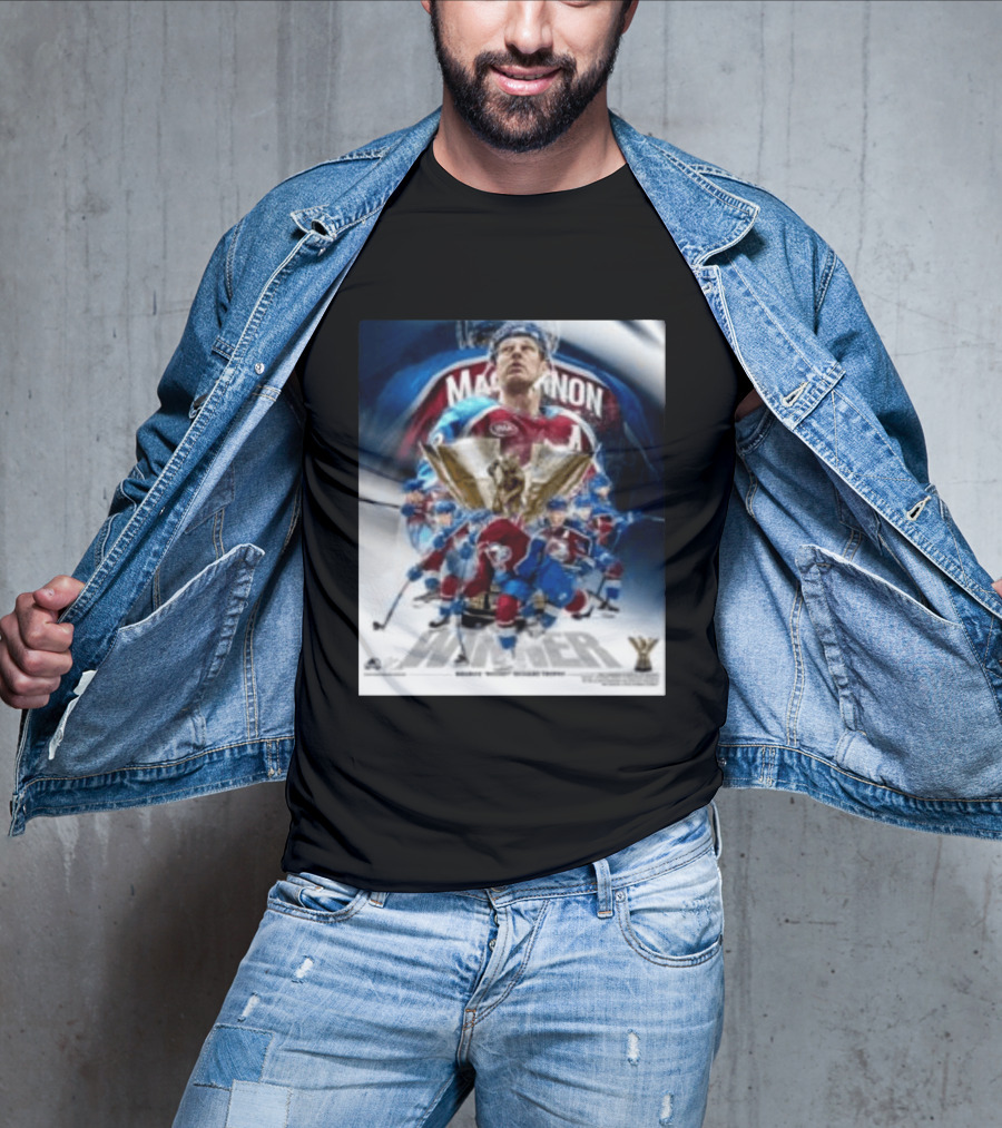 Nathan Mackinnon Winner 2026 Rocket Richard Trophy Colorado Hockey Team T-Shirt