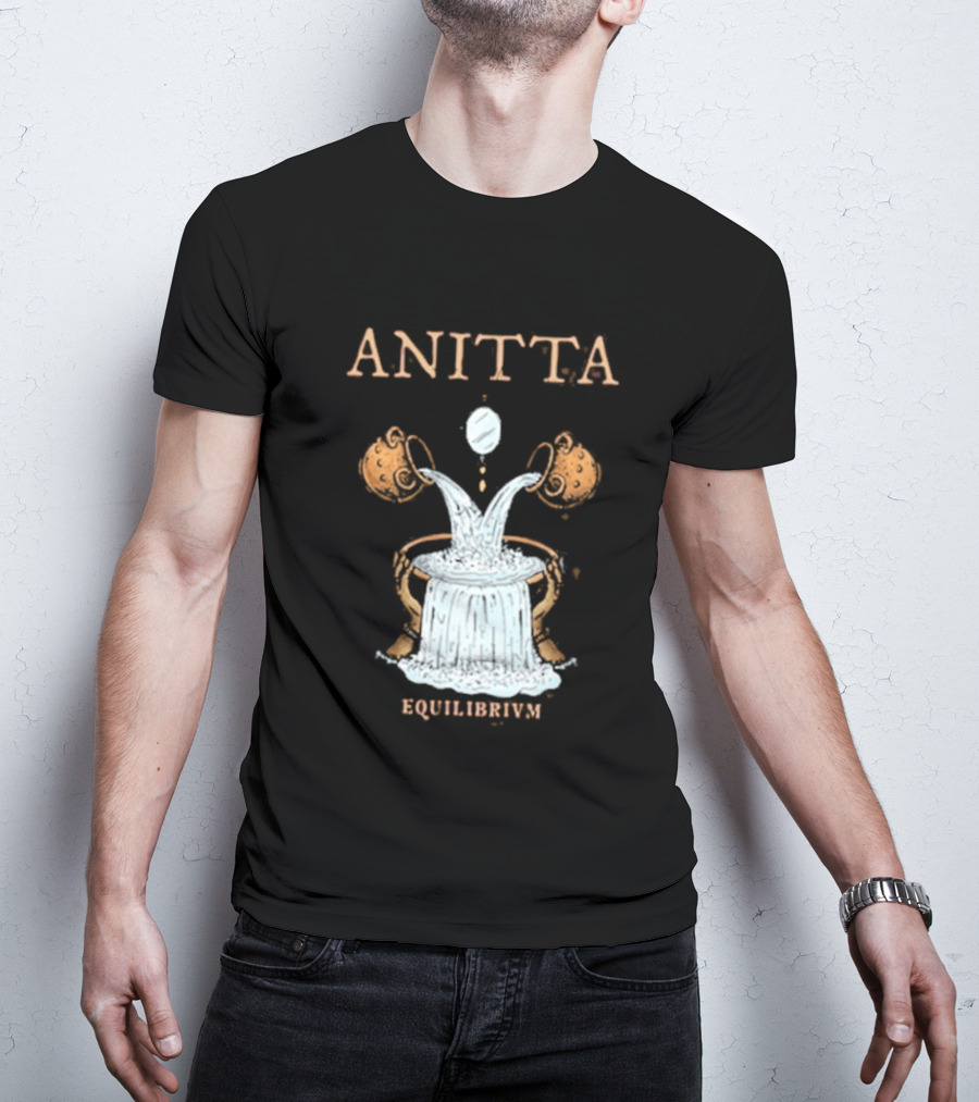 Anitta Equilibrivm Water Dual Amphora Pouring Balance T-Shirt
