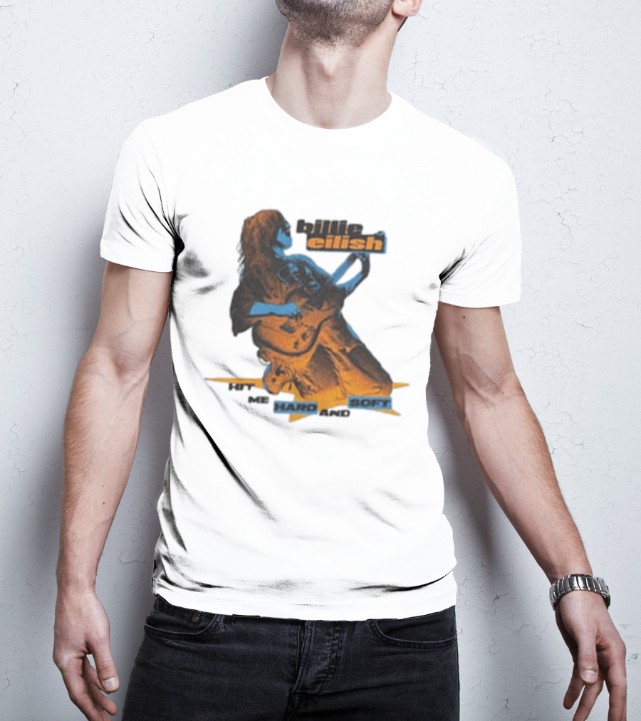 Billie Eilish Hit Me Hard And Soft Guitar T-Shirt