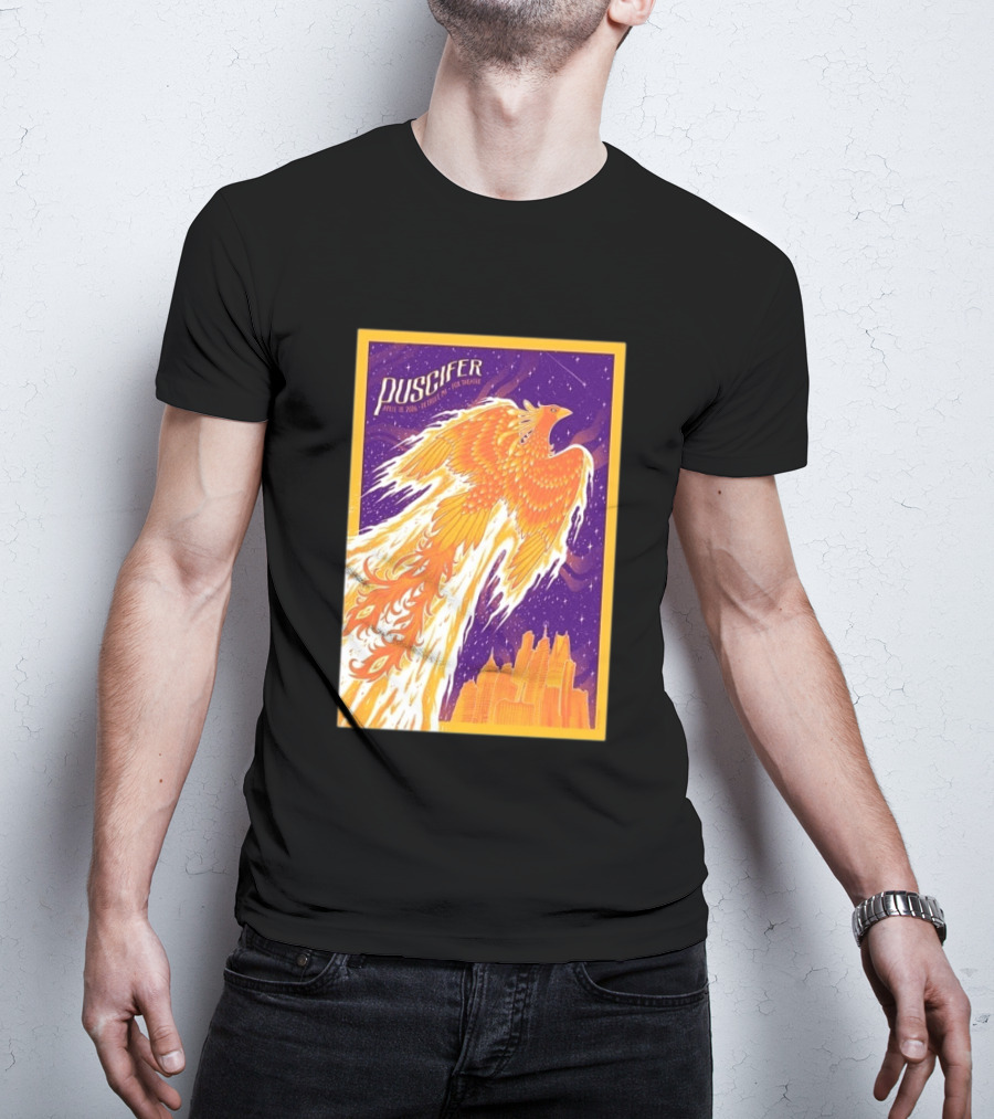 Puscifer Phoenix Rising Apr 18 2026 At Fox Theatre Detroit T-Shirt